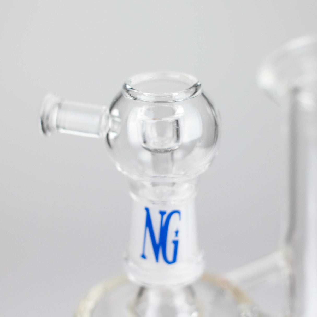 NG | 6" Showerhead Sidecar Oil Rig [YN1057] Glass Rig High-End Brands Glass