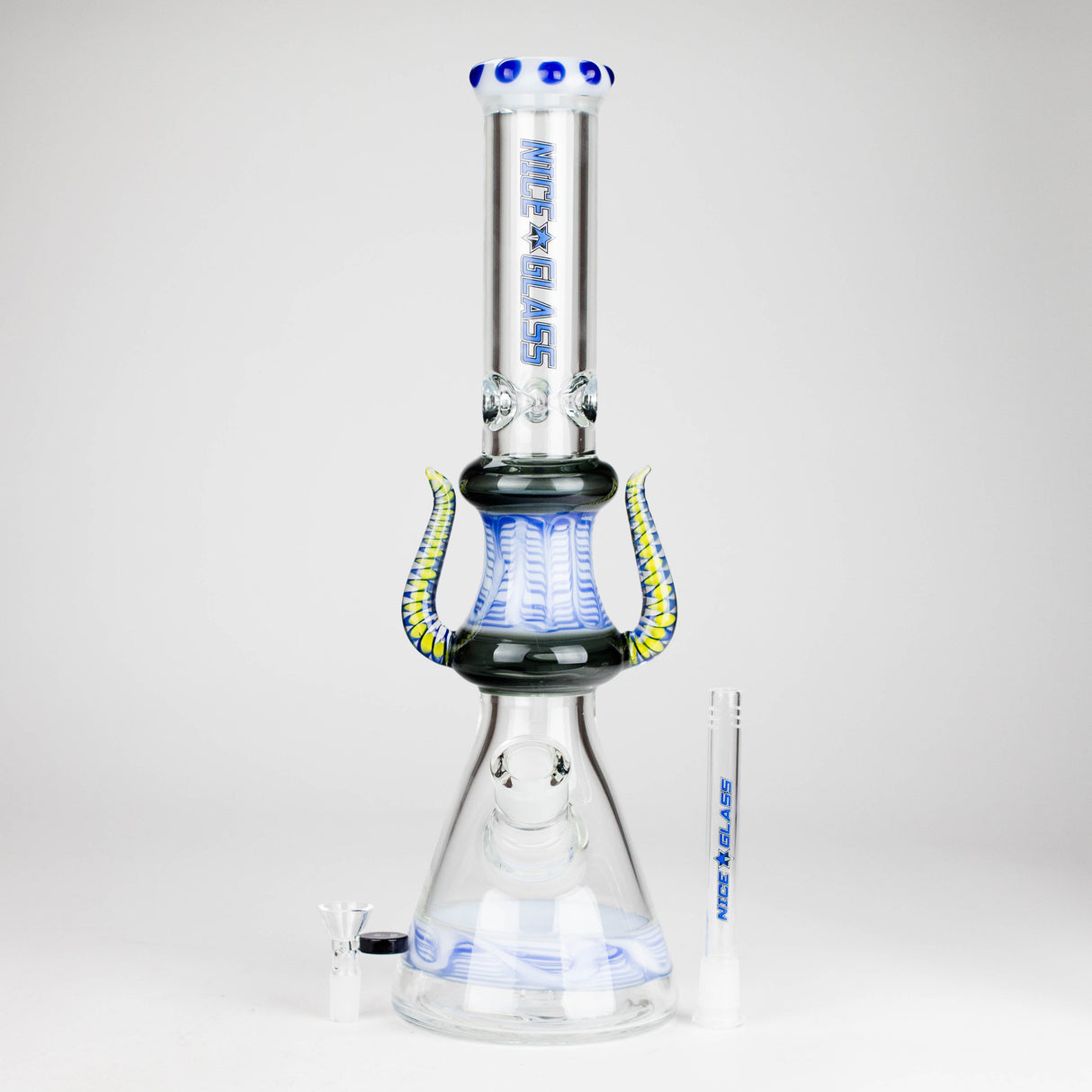 NG | 17" Crowned Diablo Bong [S391] Glass Bong High-End Brands Glass