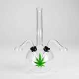 8" Double Pipe Zombie glass oil burner Oil Burner RMG WHOLESALE