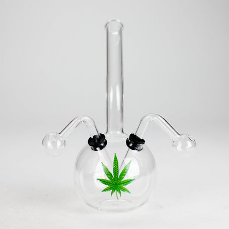 8" Double Pipe Zombie glass oil burner Oil Burner RMG WHOLESALE