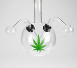 8" Double Pipe Zombie glass oil burner Oil Burner RMG WHOLESALE