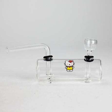 Flat Tank Glass Water Pipe – Assorted Designs Glass Bong RMG WHOLESALE