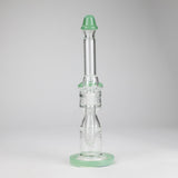 12" Honeycomb Diffuser Glass Water Bong – Assorted Colors Glass Bong RMG WHOLESALE