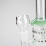 12" Honeycomb Diffuser Glass Water Bong – Assorted Colors Glass Bong RMG WHOLESALE