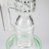 12" Honeycomb Diffuser Glass Water Bong – Assorted Colors Glass Bong RMG WHOLESALE