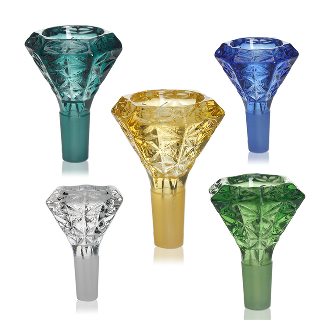 14mm Diamond Bowl - Assorted Bowl · Banger · Oil Burner Small Biz Distributors