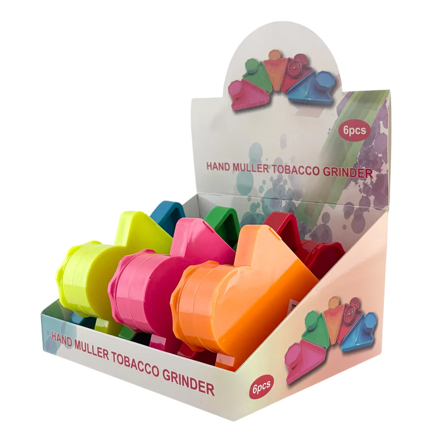 Hand Muller Grinder - 6 PCS in Display Display Pack Super Supplys Inc