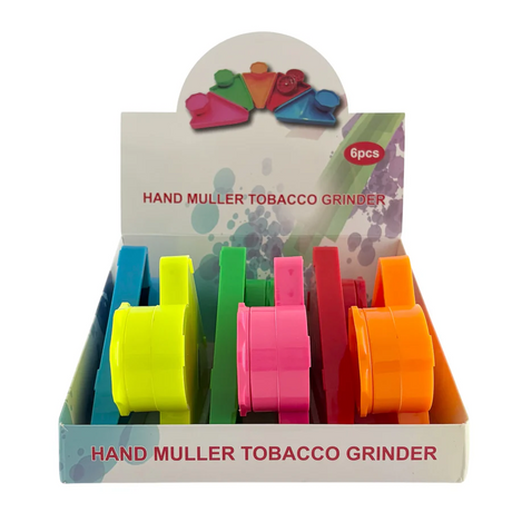 Hand Muller Grinder - 6 PCS in Display Display Pack Super Supplys Inc