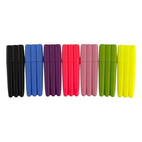 Plastic Joint Storage Tubes – 12 Piece Display (Assorted Colors) Display Pack Super Supplys Inc