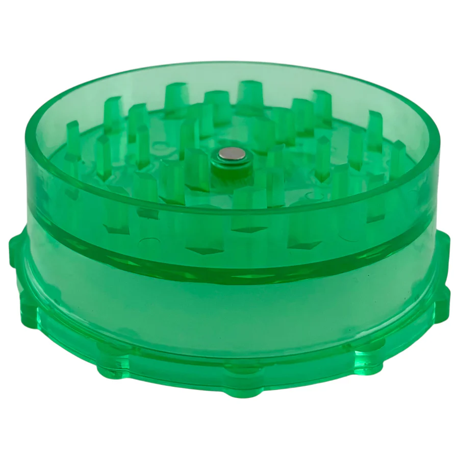 Wicked | Plastic Herb Grinder 2-Parts - 6CT Display Pack Super Supplys Inc