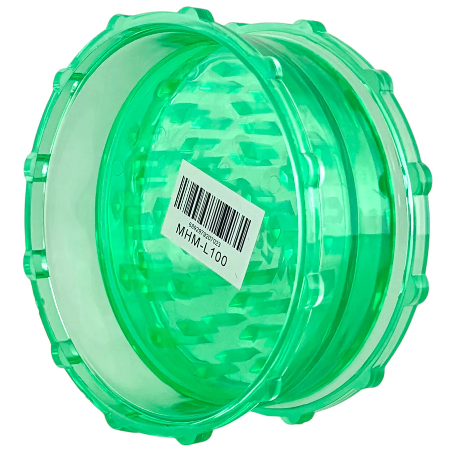 Wicked | Plastic Herb Grinder 2-Parts - 6CT Display Pack Super Supplys Inc