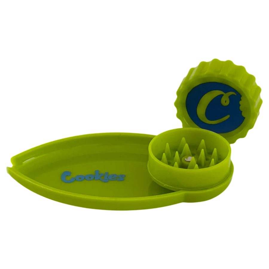 Plastic Tobacco Grinder With Built-In Tray Display Pack Super Supplys Inc