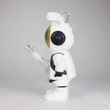11.5" Vinyl backpack rabbit water pipe Resin · Silicone · Plastic Bong JJ Distribution
