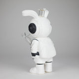 11.5" Vinyl backpack rabbit water pipe Resin · Silicone · Plastic Bong JJ Distribution