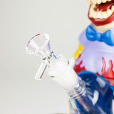 11" Circus Clown water pipe Resin · Silicone · Plastic Bong JJ Distribution
