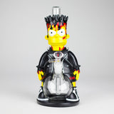 11.5" Spiky Rebel water pipe Resin · Silicone · Plastic Bong JJ Distribution