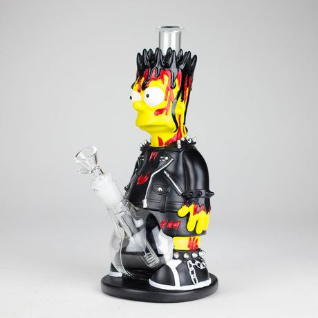 11.5" Spiky Rebel water pipe Resin · Silicone · Plastic Bong JJ Distribution