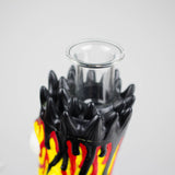 11.5" Spiky Rebel water pipe Resin · Silicone · Plastic Bong JJ Distribution