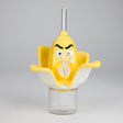 8.9" Banana water pipe Resin · Silicone · Plastic Bong JJ Distribution