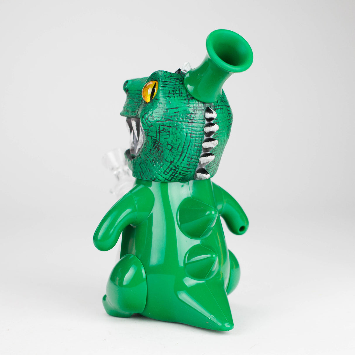 8" Dinosaur Kalakala water pipe Resin · Silicone · Plastic Bong JJ Distribution