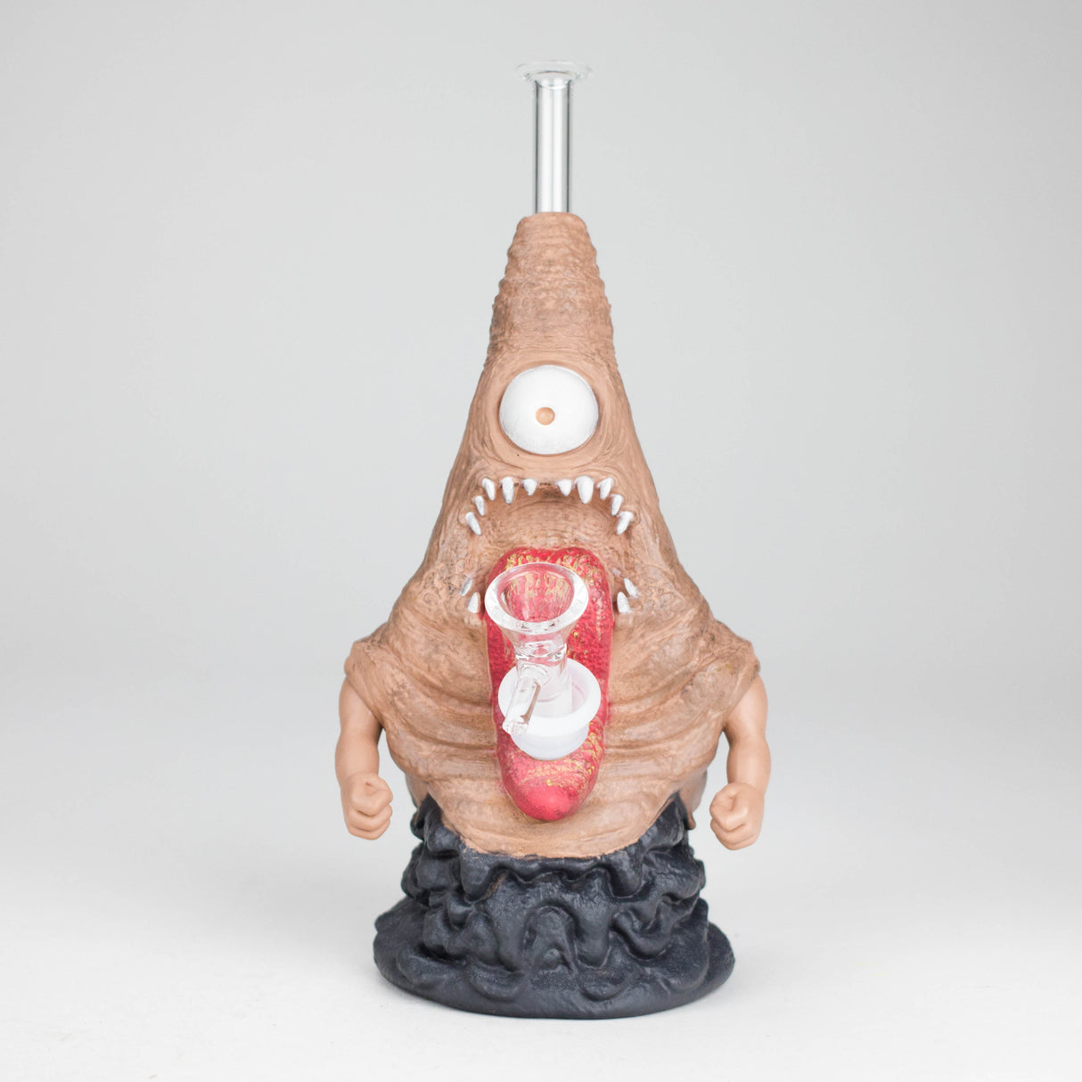 8.6" Vinyl Swamp Monster water pipe Resin · Silicone · Plastic Bong JJ Distribution