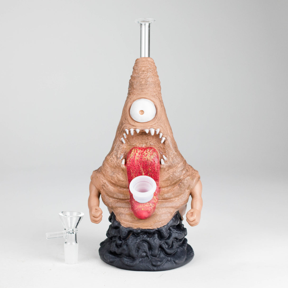 8.6" Vinyl Swamp Monster water pipe Resin · Silicone · Plastic Bong JJ Distribution