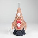 8.6" Vinyl Swamp Monster water pipe Resin · Silicone · Plastic Bong JJ Distribution