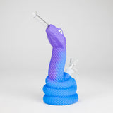 9.4" Vinyl viper water pipe Resin · Silicone · Plastic Bong JJ Distribution
