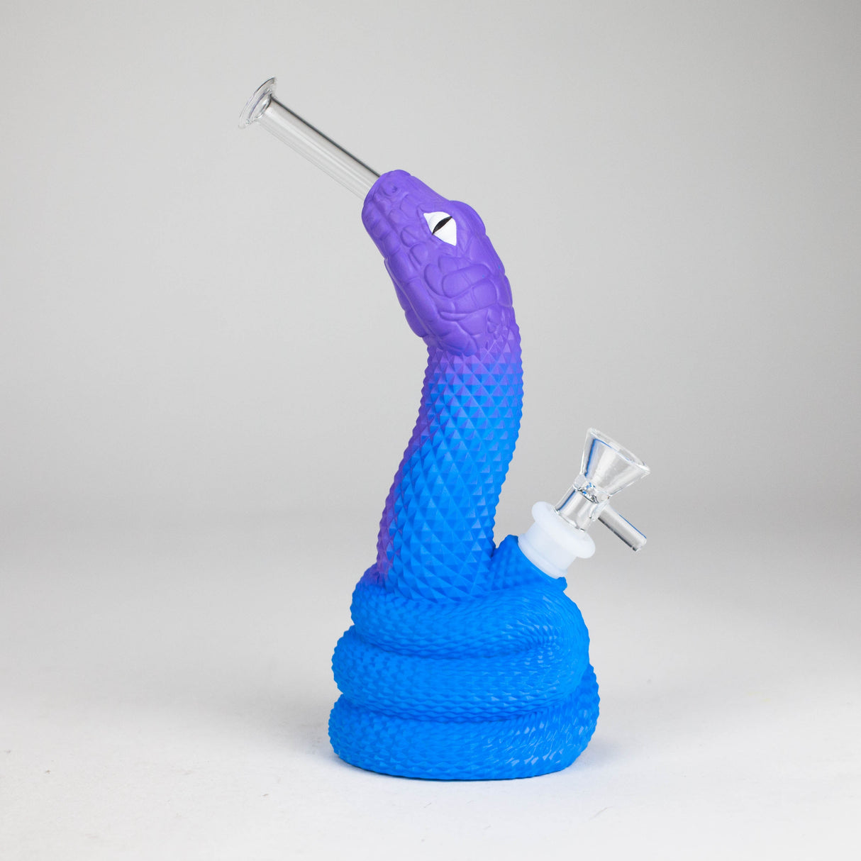 9.4" Vinyl viper water pipe Resin · Silicone · Plastic Bong JJ Distribution