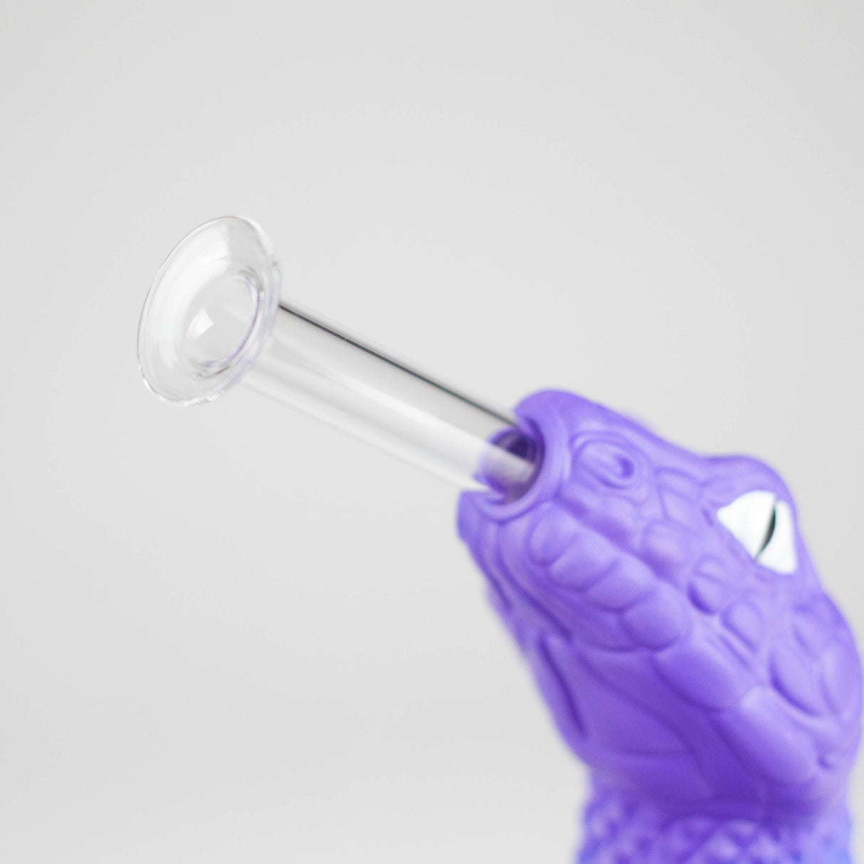 9.4" Vinyl viper water pipe Resin · Silicone · Plastic Bong JJ Distribution