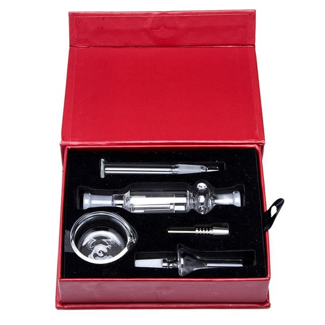 Nectar Collector Kit With Glass And Titanium Nail + Nectar Pipe Nectar Collector Maple Craft Inc