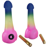 7″ Penis Smoking Glass Pipe [SMKZ160] Add some humor and fun to your collection with the 7″ Penis Sm Glass Bong Canadian Distributor Color A