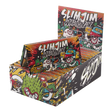 Slimjim X What The Yak - Rolling Paper + Tips & Grinder + Tray Pack (Box of 16) 1 - 1/4" Size SLIMJIM
