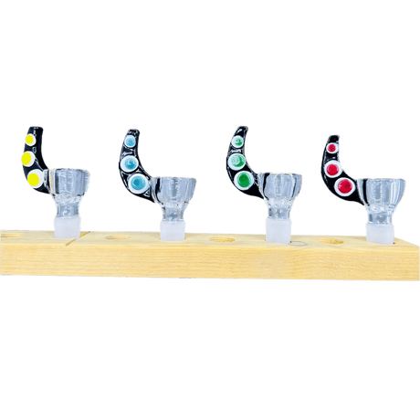 Handle Glass Bowl - Assorted (CC486) Bowl · Banger · Oil Burner Canadian Distributor