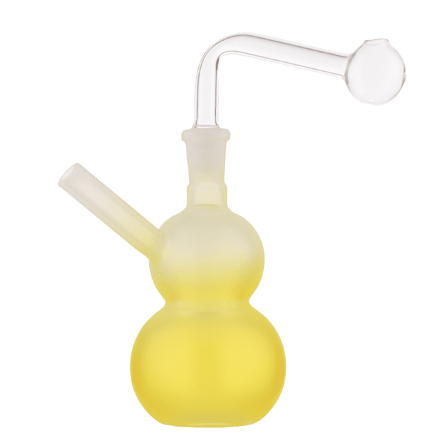 4" Oil Burner Water Bong [AK-I1] Oil Burner Canadian Distributor Yellow