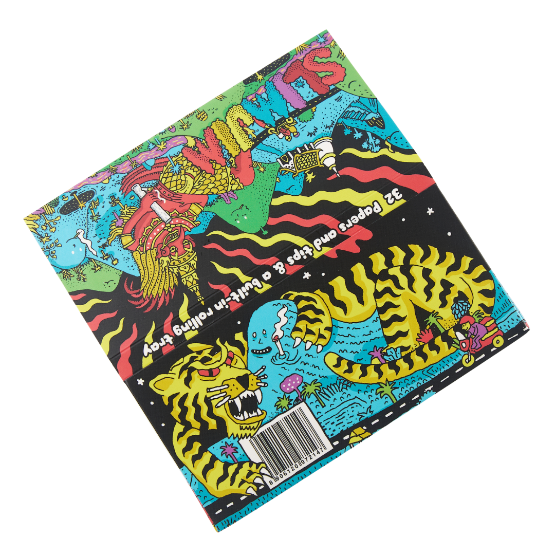 Slimjim x Jacob - King Size Papers + Grinder + Tray (Box of 16) King Size SLIMJIM