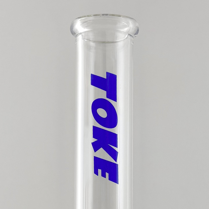 TOKE - 12" Beaker Bongs – 4mm Thick Glass Glass Bong Super Supplys Inc