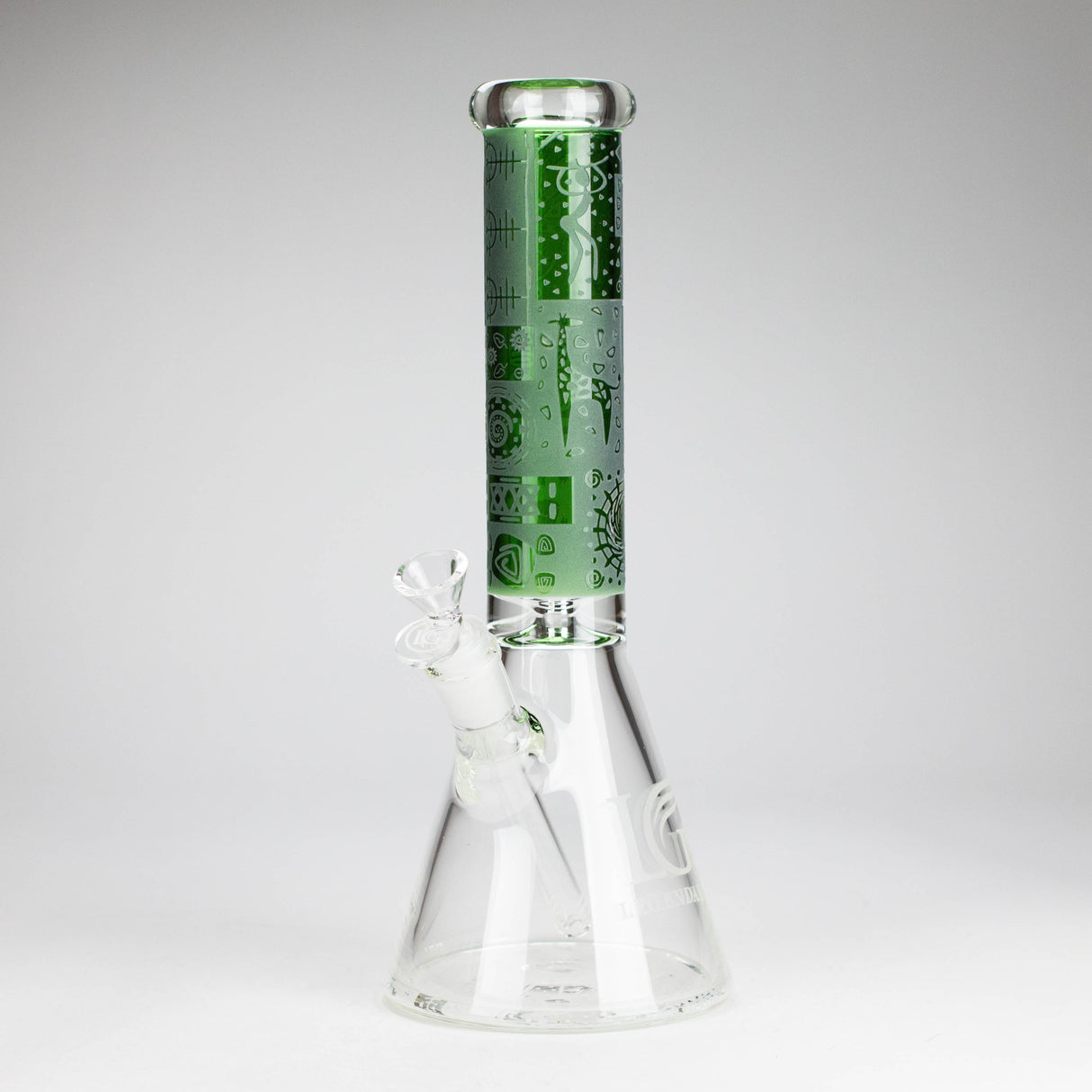 Legendary™ | 14" 9mm Sandblast Beaker [LG 271] Glass Bong Smoking Cat Distribution