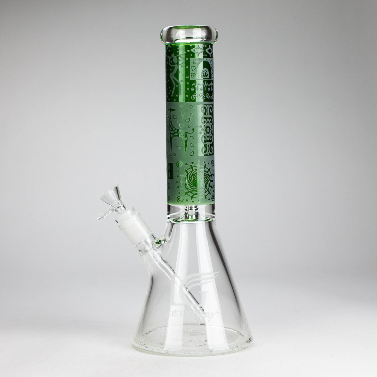 Legendary™ | 14" 9mm Sandblast Beaker [LG 271] Glass Bong Smoking Cat Distribution