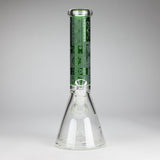 Legendary™ | 14" 9mm Sandblast Beaker [LG 271] Glass Bong Smoking Cat Distribution