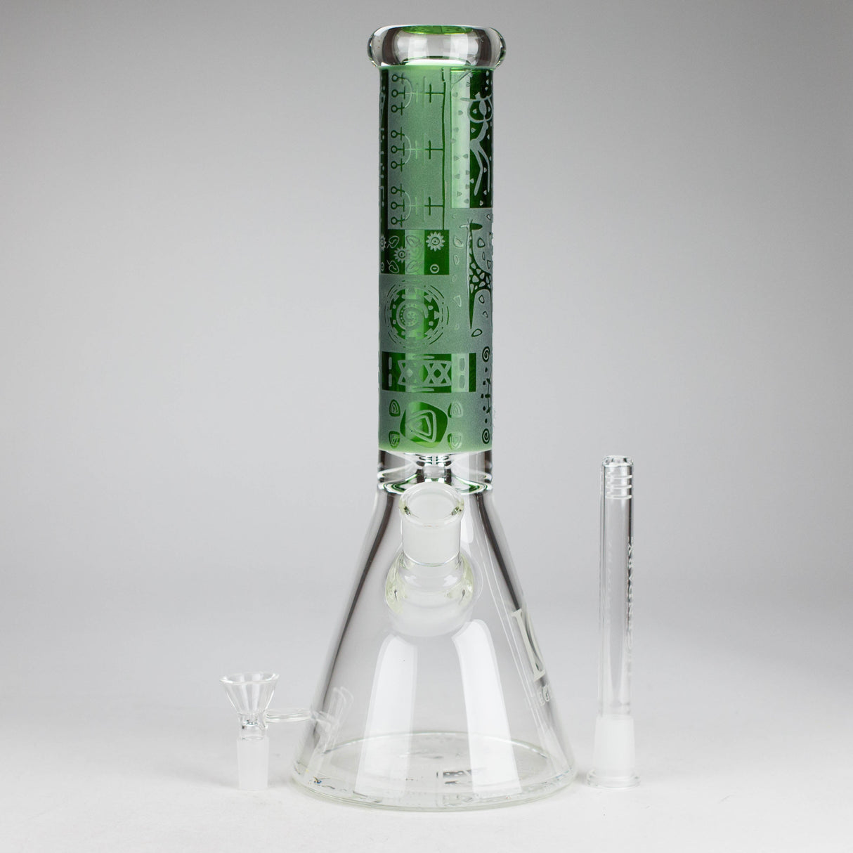 Legendary™ | 14" 9mm Sandblast Beaker [LG 271] Glass Bong Smoking Cat Distribution