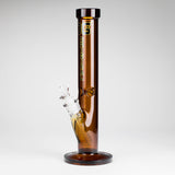 OG Original | 14" Full Colour Straight Tube Glass Water Bong [OG 391] Glass Bong Smoking Cat Distribution Amber