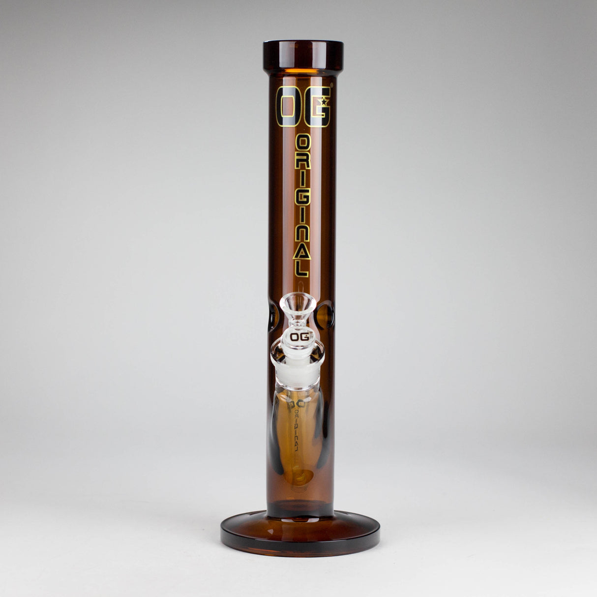 OG Original | 14" Full Colour Straight Tube Glass Water Bong [OG 391] Glass Bong Smoking Cat Distribution