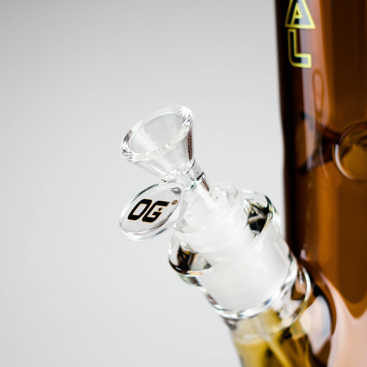 OG Original | 14" Full Colour Straight Tube Glass Water Bong [OG 391] Glass Bong Smoking Cat Distribution