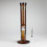 OG Original | 14" Full Colour Straight Tube Glass Water Bong [OG 391] Glass Bong Smoking Cat Distribution