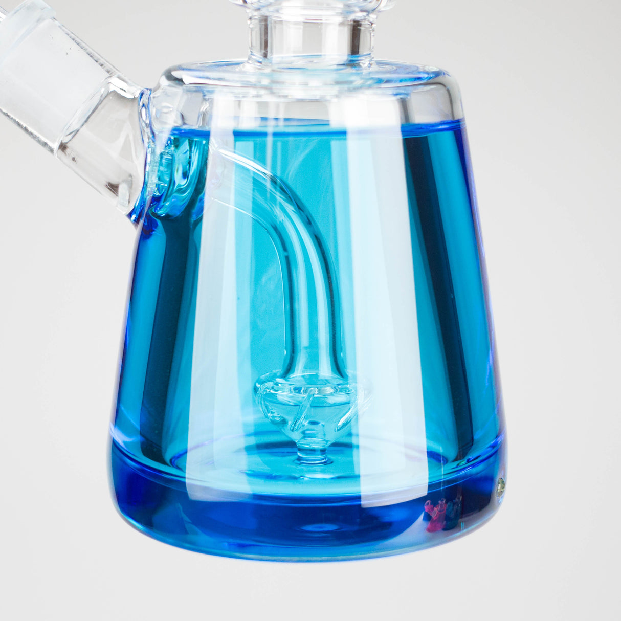 Cheech Glass | 8" Freezable Barrel Mouth Rig [HR-GY79] Glass Bong Smoking Cat Distribution