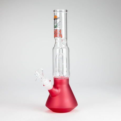 12" Beaker glass water bong with Perc [GP1968] Glass Bong Smoking Cat Distribution Red