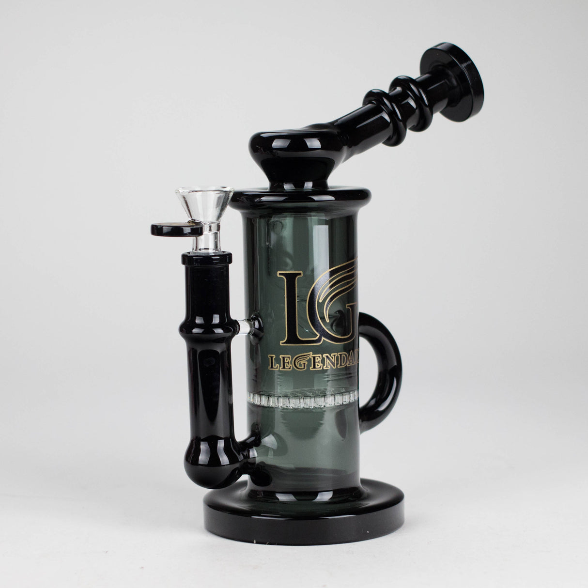 Legendary™ | 10" Inner Recycler Rig [LG 321] Glass Bong Smoking Cat Distribution