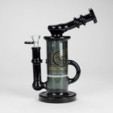 Legendary™ | 10" Inner Recycler Rig [LG 321] Glass Bong Smoking Cat Distribution Black
