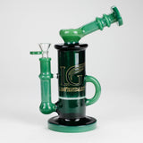 Legendary™ | 10" Inner Recycler Rig [LG 321] Glass Bong Smoking Cat Distribution Jade Green